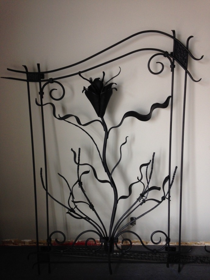 Wrought Iron Trellises Artistic Iron Hand Forged Iron Blacksmith   Photo 22 690x920 